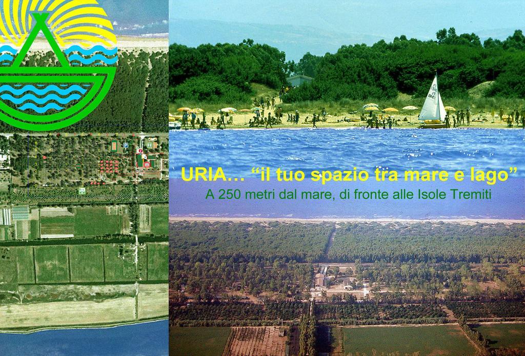 Villaggio Camping Uria Foce Varano Buitenkant foto